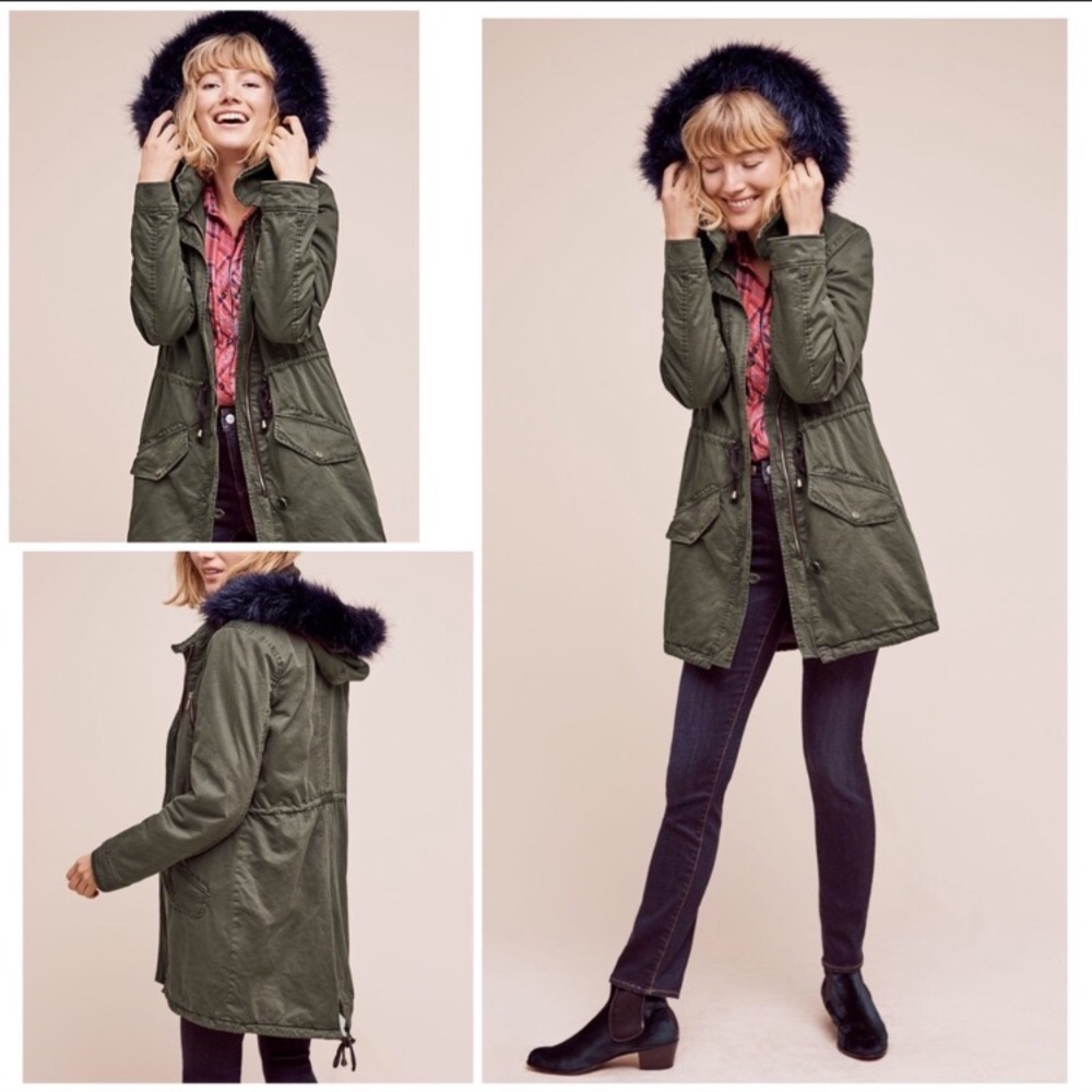 HEI HEI Anthropologie Richmond Anorak Jacket, S